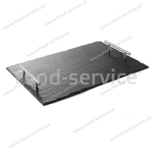 Блюдо сланцевое с ручками 300х450 HENDI 424704 
